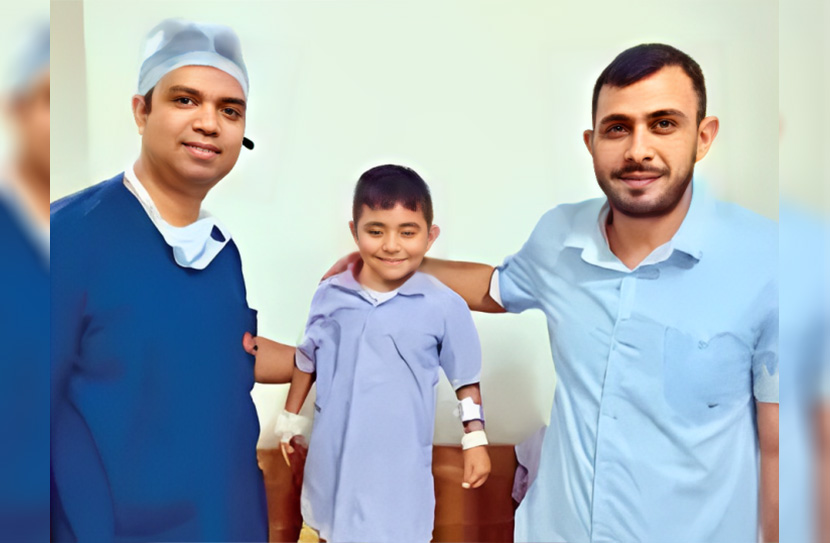 2-Year-Old Iraqi Boy Undergoes Life-Saving Surgery to Remove Rare Tumor